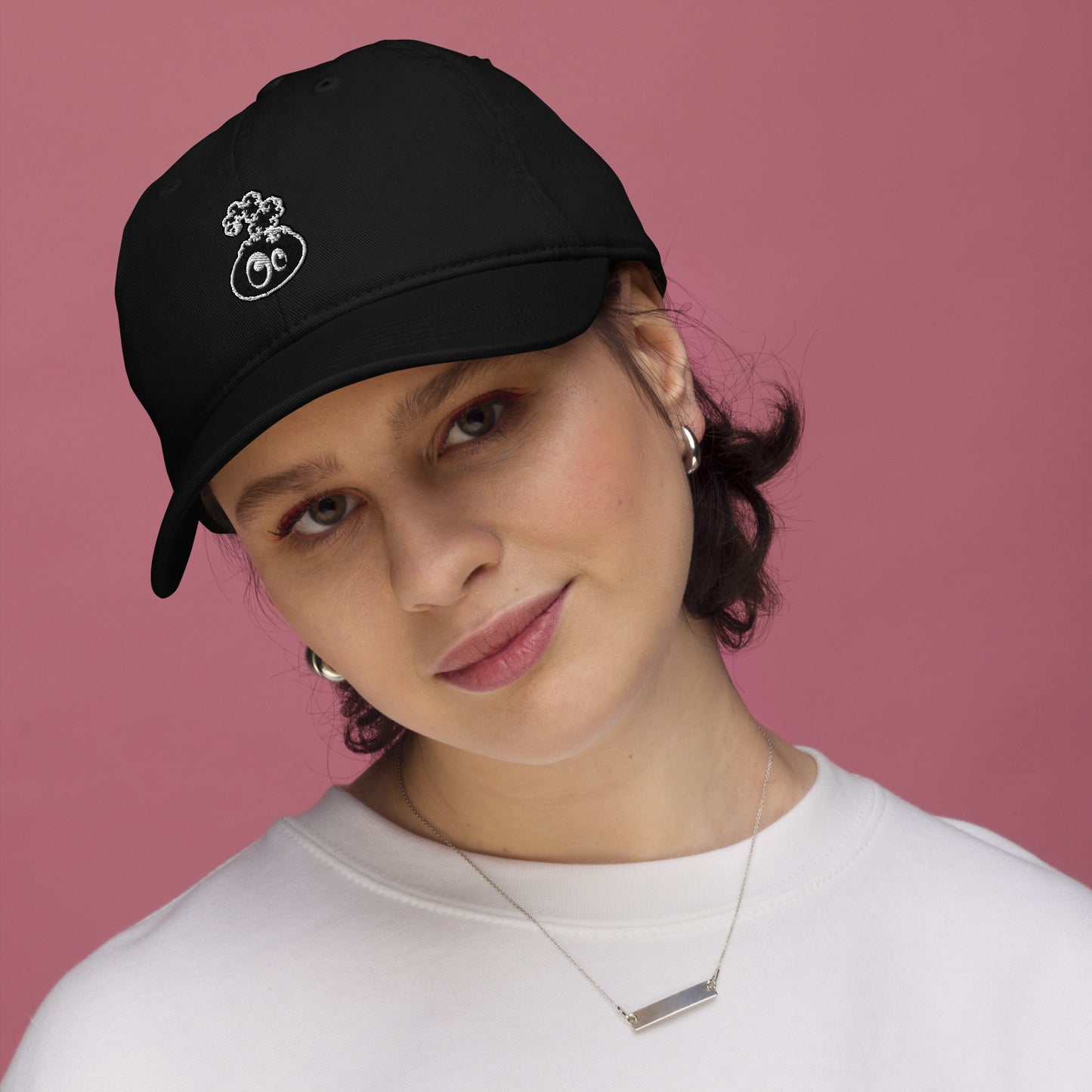 Fractal Head Organic Dad Hat